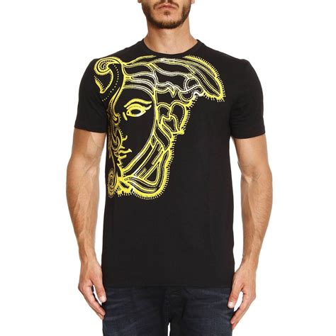 versace t shirt uk mens|Versace collection men shirt.